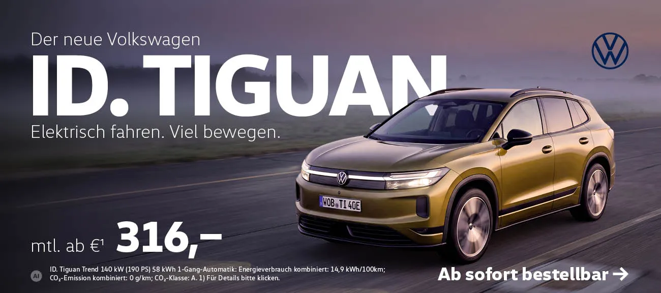 Slider der neue ID. Tiguan