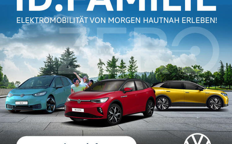 Die ID-Familie von Volkswagen