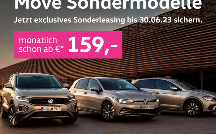  VW Move Sondermodelle