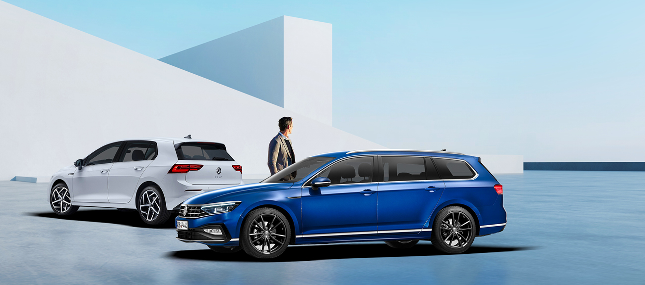 Maßgeschneiderte Leasing-Lösungen Autohaus Abicht Golf und Passat Variant für Gewerbekunden Leasing-Lösungen für Ihren Geschäftsbedarf