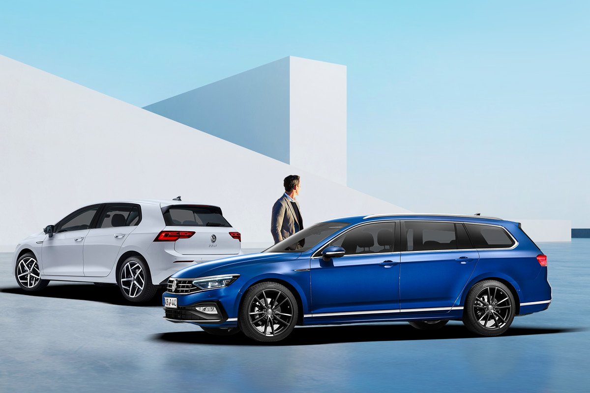 Maßgeschneiderte Leasing-Lösungen Autohaus Abicht Golf und Passat Variant für Gewerbekunden Leasing-Lösungen für Ihren Geschäftsbedarf