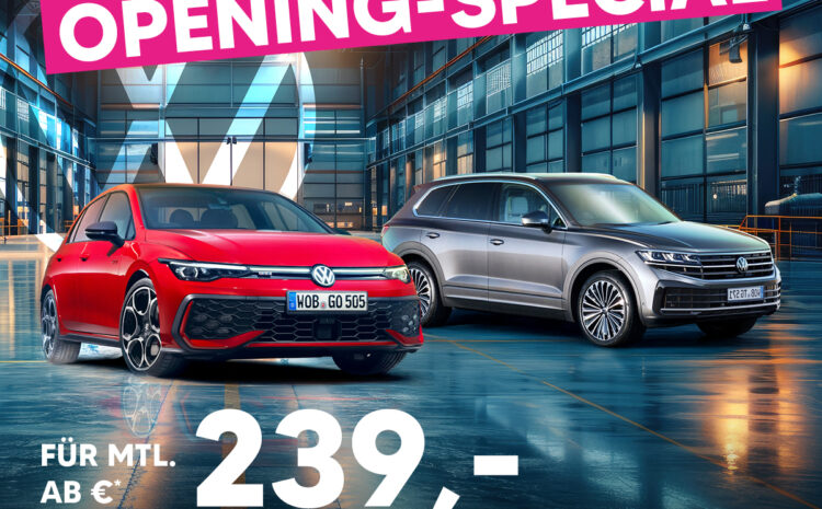  Für Gewerbe: Opening Special