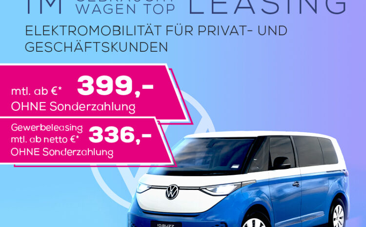  VW ID.Buzz Gebrauchtwagenleasing