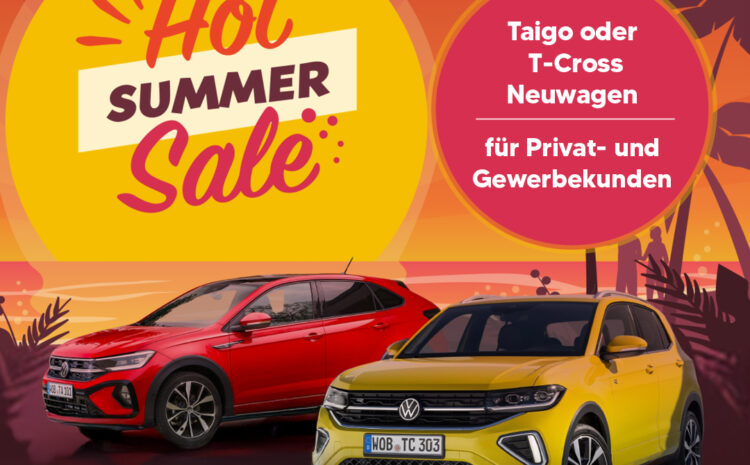  VW Taigo & T-Cross Sommerleasing
