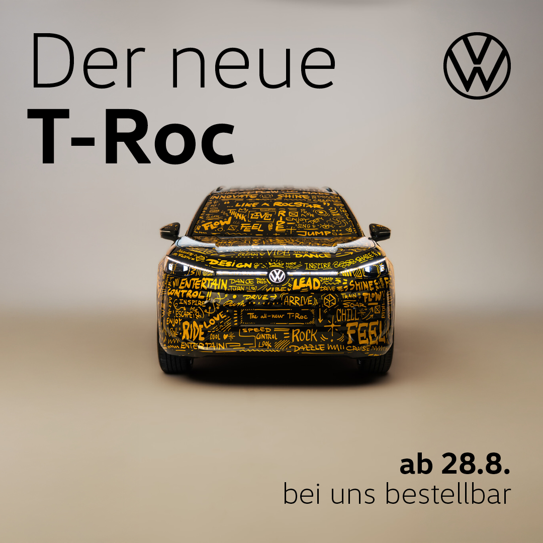 HEADER MOBILE Der neue VW T-Roc Teaser
