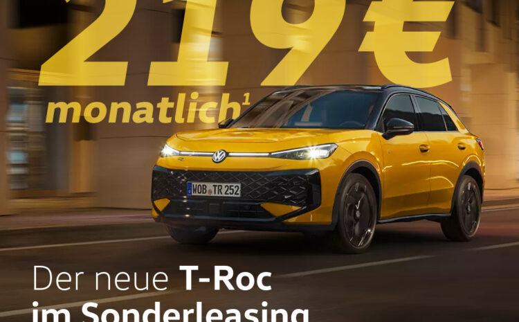  VW T-Roc Sonderleasing
