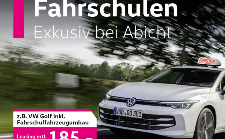  Angebote für Fahrschulen