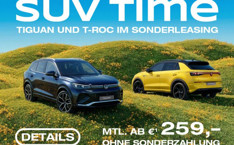  VW T-Roc und Tiguan