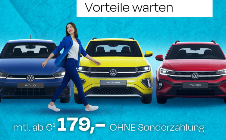  VW Sonderleasing Aktion