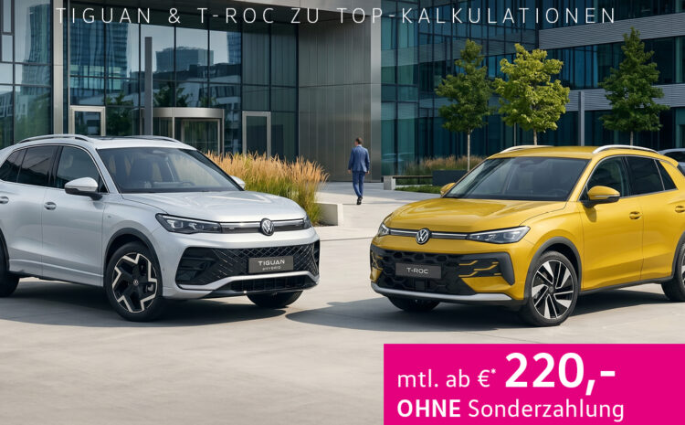  VW SUV Gewerbeleasing