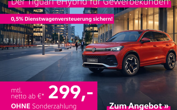  VW Tiguan eHybrid Gewerbeleasing