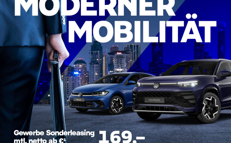 VW Gewerbeleasing Aktion